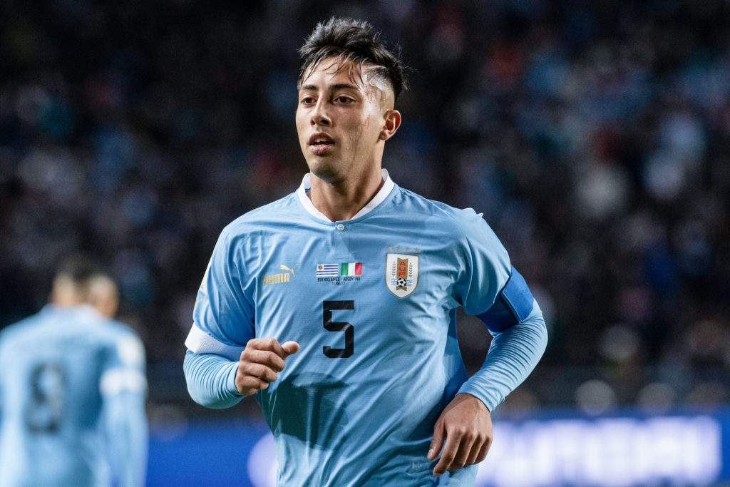 Fabricio Diaz of Uruguay seen in action during the FIFA U-20